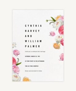 Romantic Card Blossom