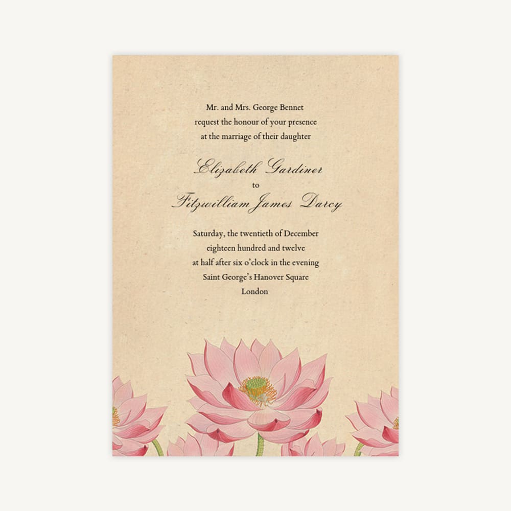 Romantic Card Blossom A