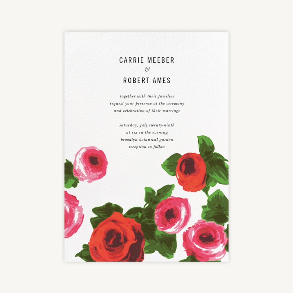 Romantic Card Sample A