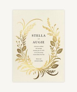 Rustic Card Purple