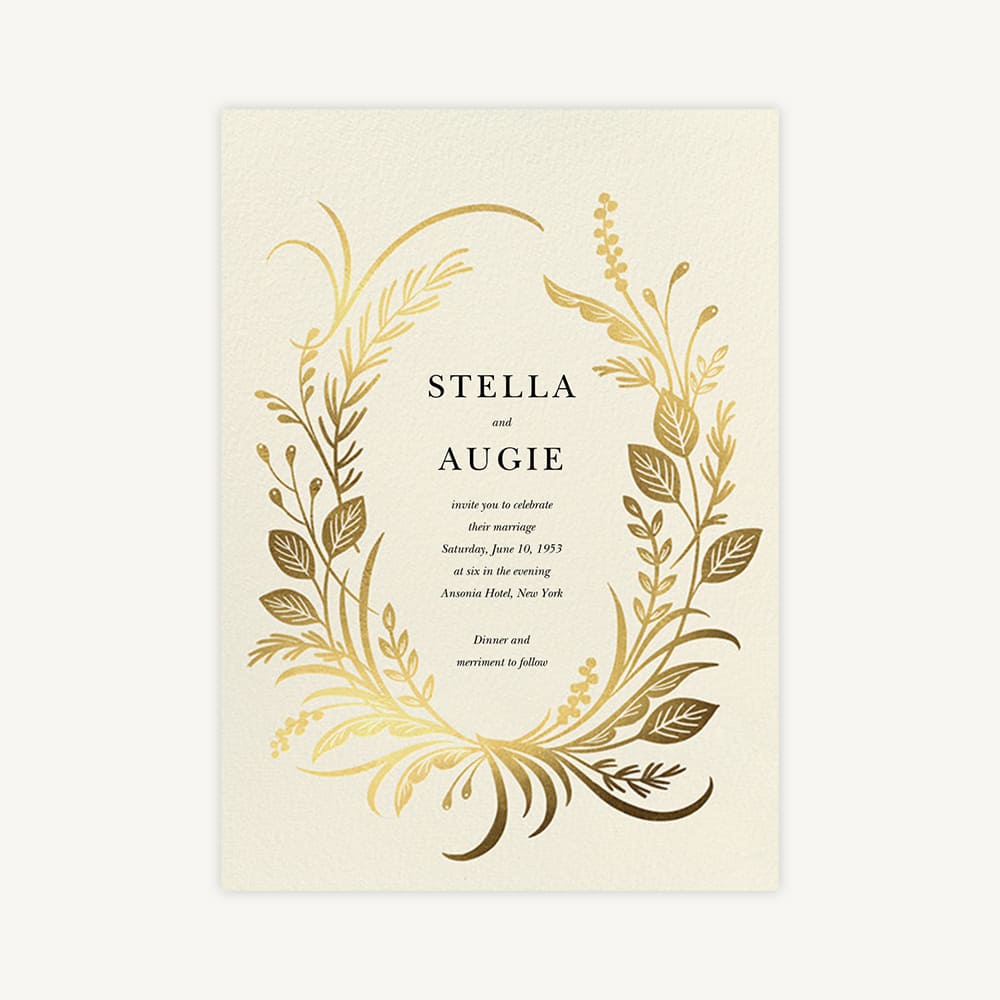 Rustic Card Purple
