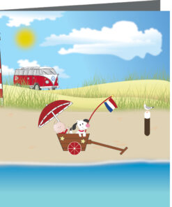 geboortekaartje Kwint - geboortekaartjes – babykaartjes – geboorte kaartje – hippegeboortekaartjes
