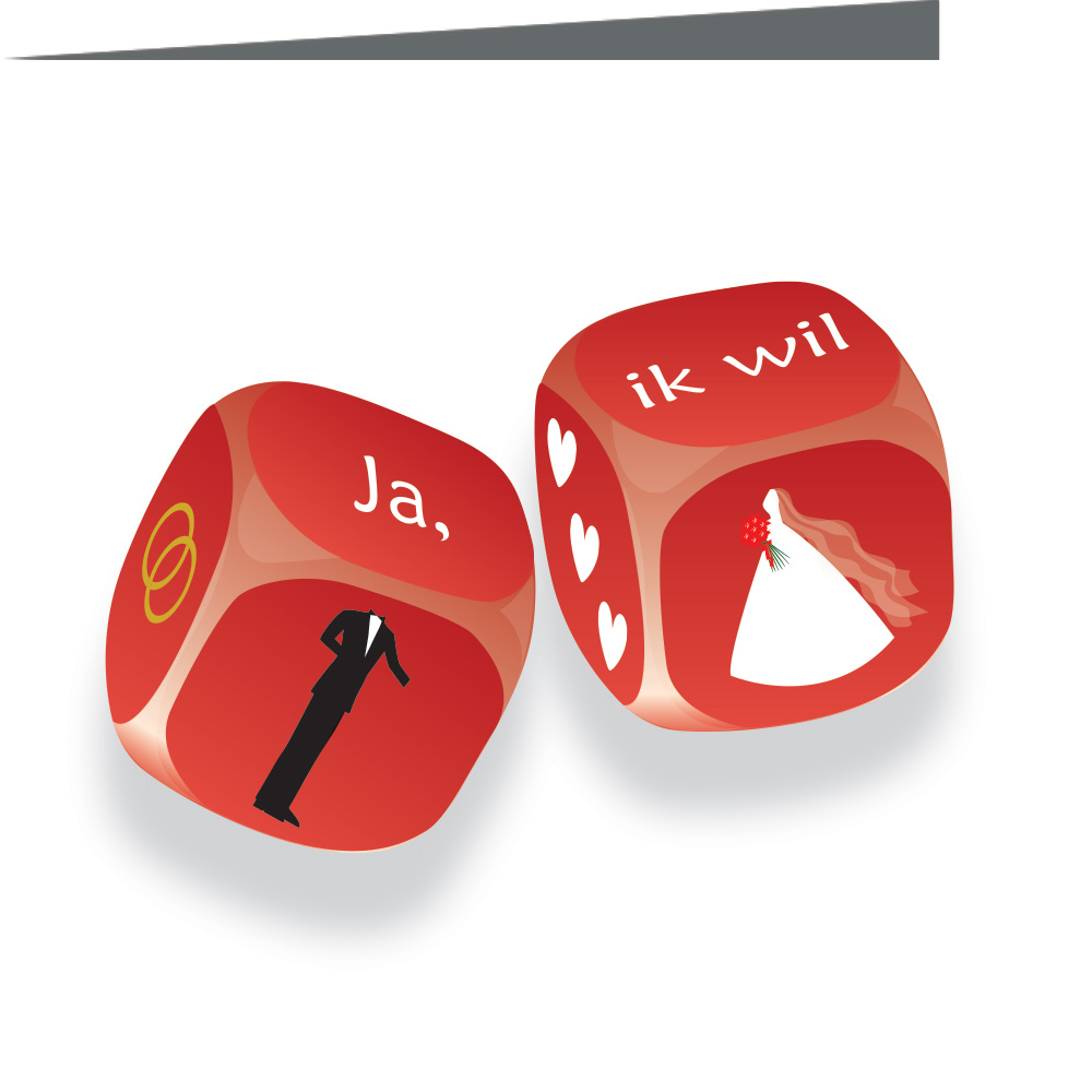 Trouwkaart 11 - trouwkaarten ontwerpen - huwelijksuitnodigingen - uitnodiging bruiloft - huwelijkskaart