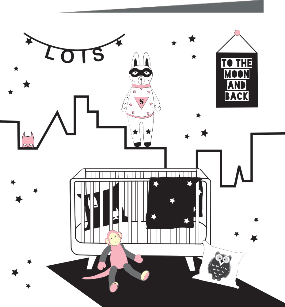 geboortekaartje Lois - geboortekaartjes – babykaartjes – geboorte kaartje – hippegeboortekaartjes