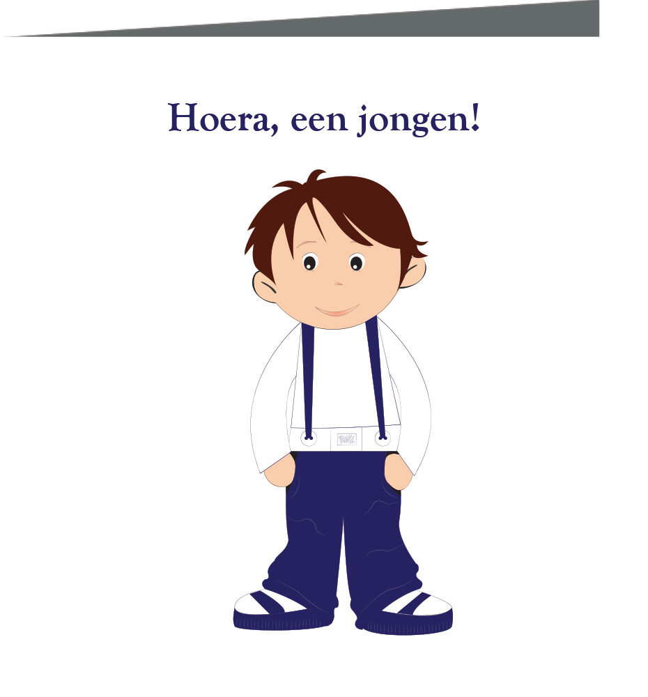 geboortekaartje Bruce - geboortekaartjes – babykaartjes – geboortekaart– hippegeboortekaartjes