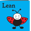 geboortekaartje Lean - geboortekaartjes – babykaartjes – geboortekaart– hippegeboortekaartjes