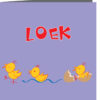 geboortekaartje Loek - geboortekaartjes – babykaartjes – geboortekaart– hippegeboortekaartjes