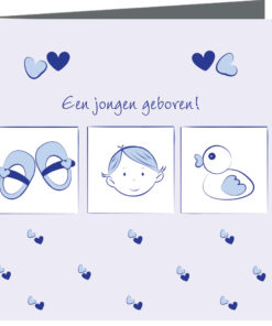 geboortekaartje Victor - geboortekaartjes – babykaartjes – geboortekaart– hippegeboortekaartjes