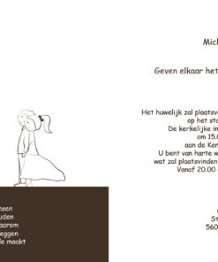 Alternative view of Trouwkaart 17