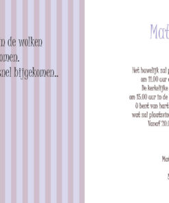 Trouwkaart 25 - trouwkaarten ontwerpen - huwelijksuitnodigingen - uitnodiging bruiloft - huwelijkskaart