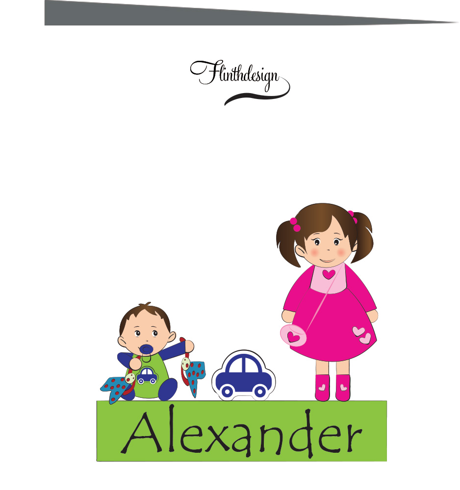 Geboortekaartje Alexander - geboortekaartjes – babykaartjes – geboortekaart– hippegeboortekaartjes