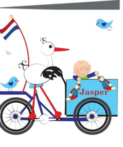 Geboortekaartje Jasper - geboortekaartjes – babykaartjes – geboortekaart– hippegeboortekaartjes