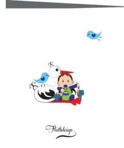Geboortekaartje Wessel - geboortekaartjes – babykaartjes – geboortekaart– hippegeboortekaartjes