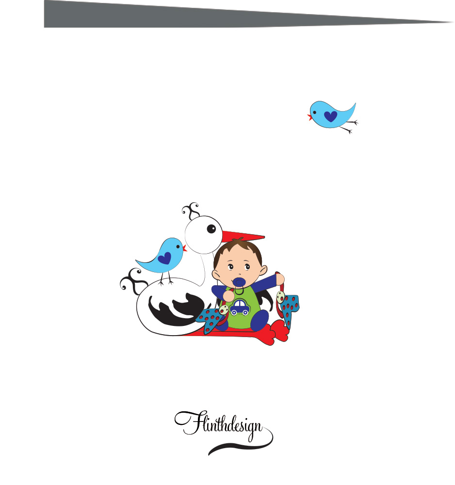 Geboortekaartje Wessel - geboortekaartjes – babykaartjes – geboortekaart– hippegeboortekaartjes