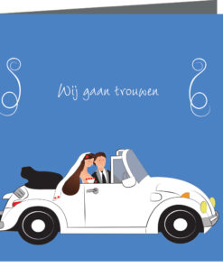 Trouwkaart 27 - trouwkaarten ontwerpen - huwelijksuitnodigingen - uitnodiging bruiloft - huwelijkskaart