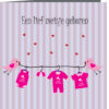 Geboortekaartje Noortje - geboortekaartjes – babykaartjes – geboortekaart– hippegeboortekaartjes