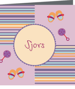 Geboortekaartje Sjors - geboortekaartjes – babykaartjes – geboortekaart– hippegeboortekaartjes