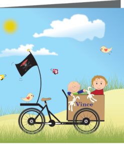 Geboortekaartje Vince - geboortekaartjes – babykaartjes – geboortekaart– hippegeboortekaartjes