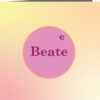 Geboortekaartje Beate - geboortekaartjes – babykaartjes – geboortekaart– hippegeboortekaartjes