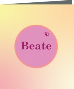 Geboortekaartje Beate - geboortekaartjes – babykaartjes – geboortekaart– hippegeboortekaartjes