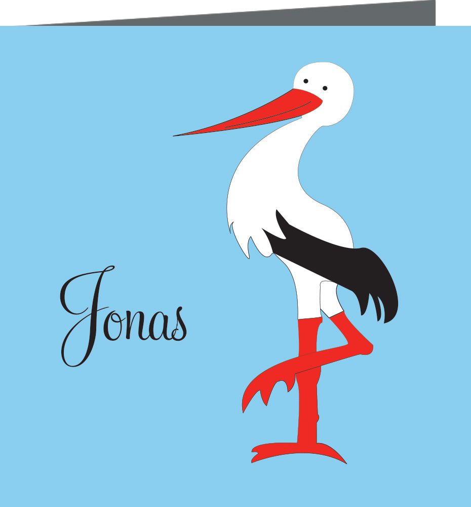 Geboortekaartje Jonas - geboortekaartjes – babykaartjes – geboortekaart– hippegeboortekaartjes