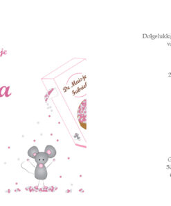 Geboortekaartje Vaiana - geboortekaartjes – babykaartjes – geboortekaart– hippegeboortekaartjes
