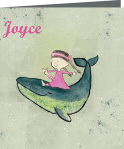 Geboortekaartje Joyce - geboortekaartjes – babykaartjes – geboortekaart– hippegeboortekaartjes