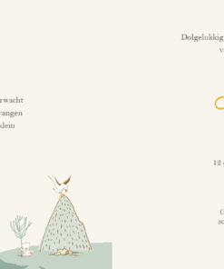 Geboortekaartje Cyriel - geboortekaartjes – babykaartjes – geboortekaart– hippegeboortekaartjes