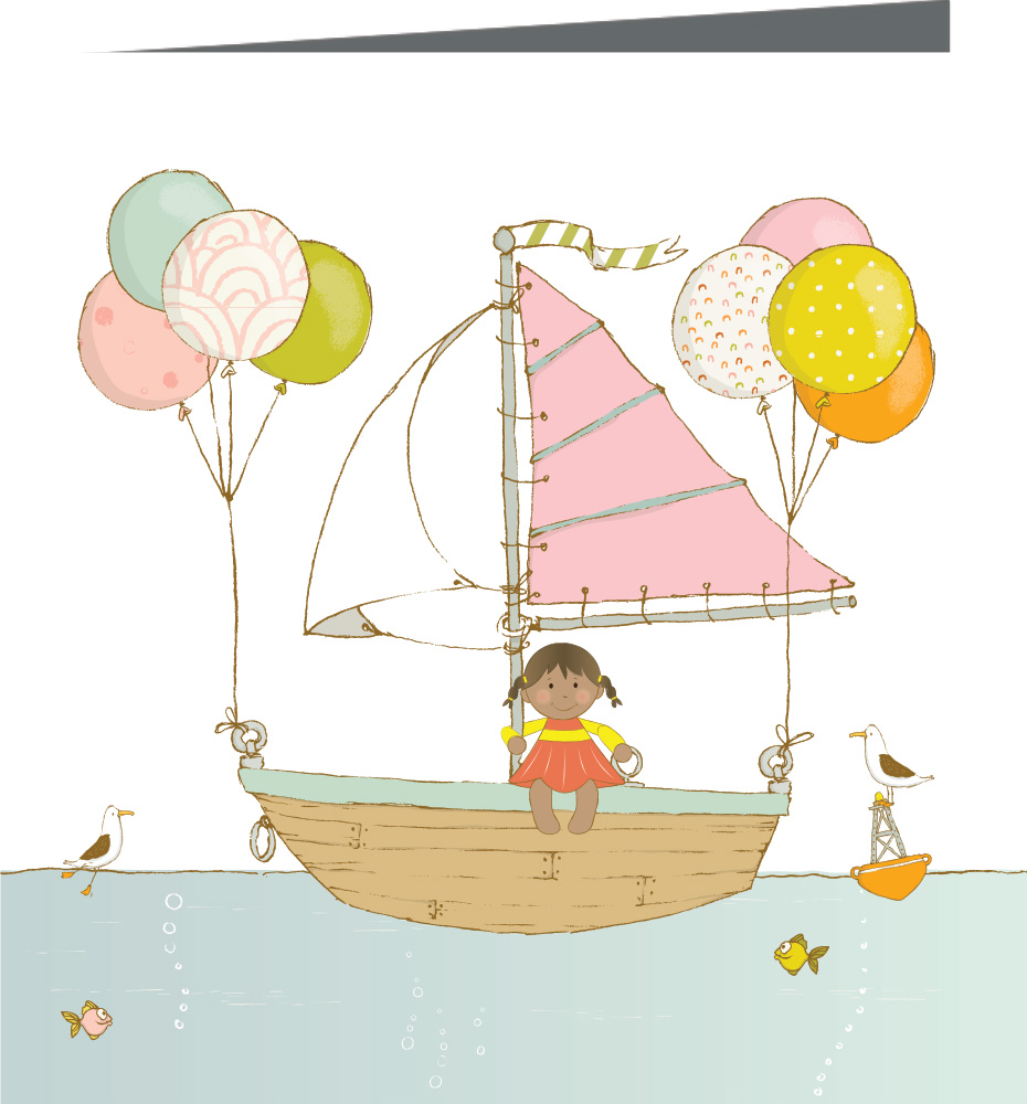 Geboortekaartje Amina - geboortekaartjes – babykaartjes – geboortekaart– hippegeboortekaartjes